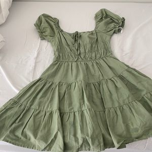 Shein Green Dress